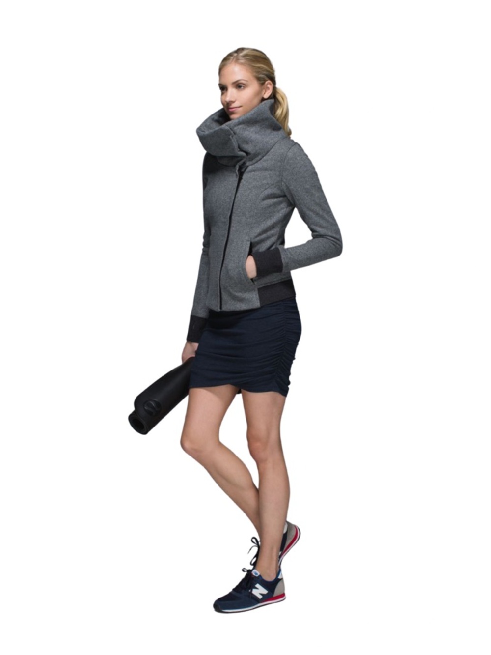 Lululemon Karmacollected Jacket
Heathered Speckled Black